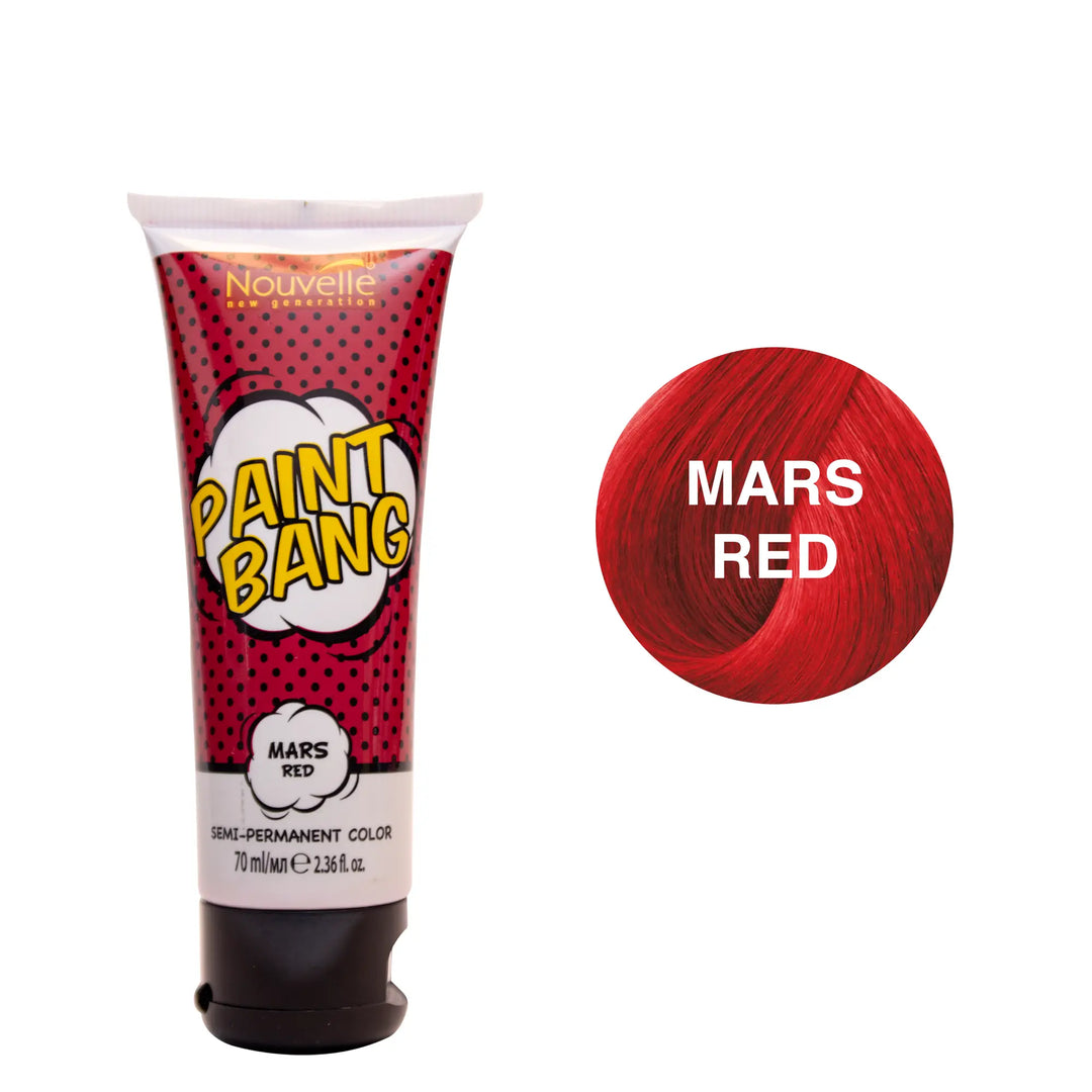 Nouvelle Tinte Semi Permanente Paint Bang Mars Red 75ml Nouvelle