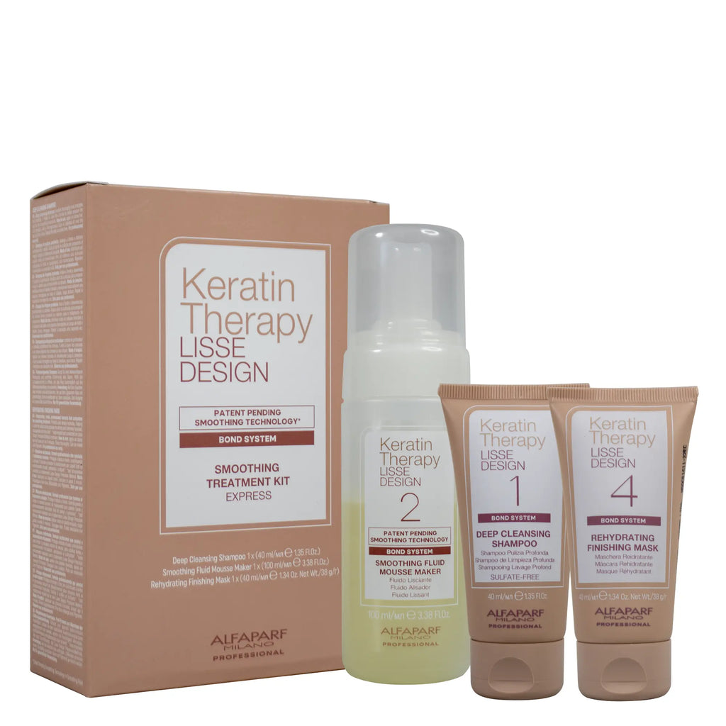 Kit Alfaparf Keratin Therapy Lisse Design Express - Magic Mechas