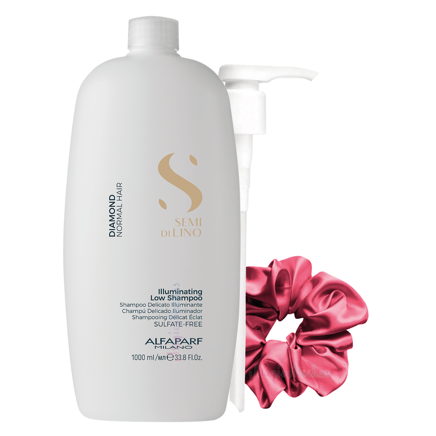 Alfaparf Semi Di Lino Diamond Normal Hair Shampoo Iluminador 1000mL Alfaparf