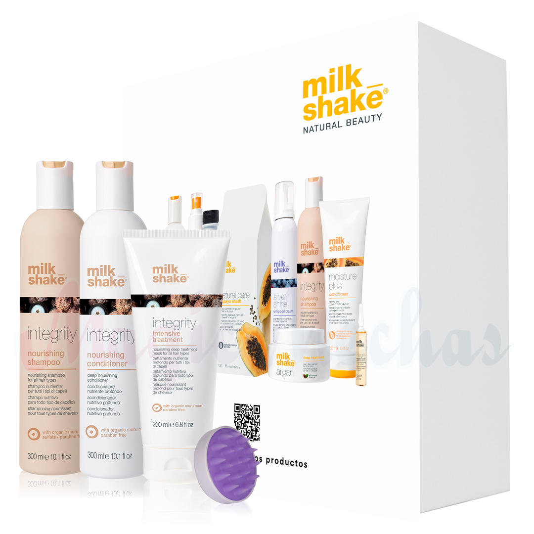 Kit Milk Shake Integrity Shampoo + Acondicionador + Tratamiento. Milk Shake