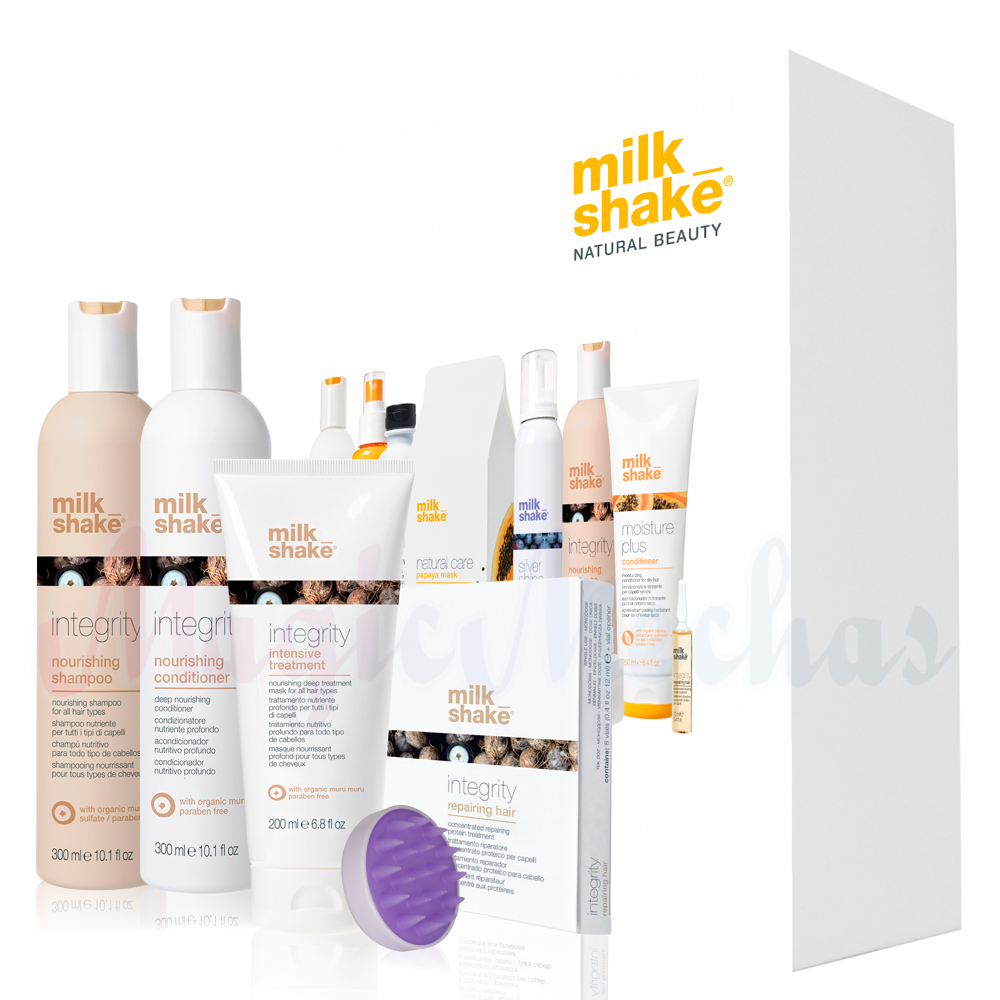 Kit Milk Shake Integrity Shampoo + Acondicionador + Tratamiento + Ampolleta Milk Shake