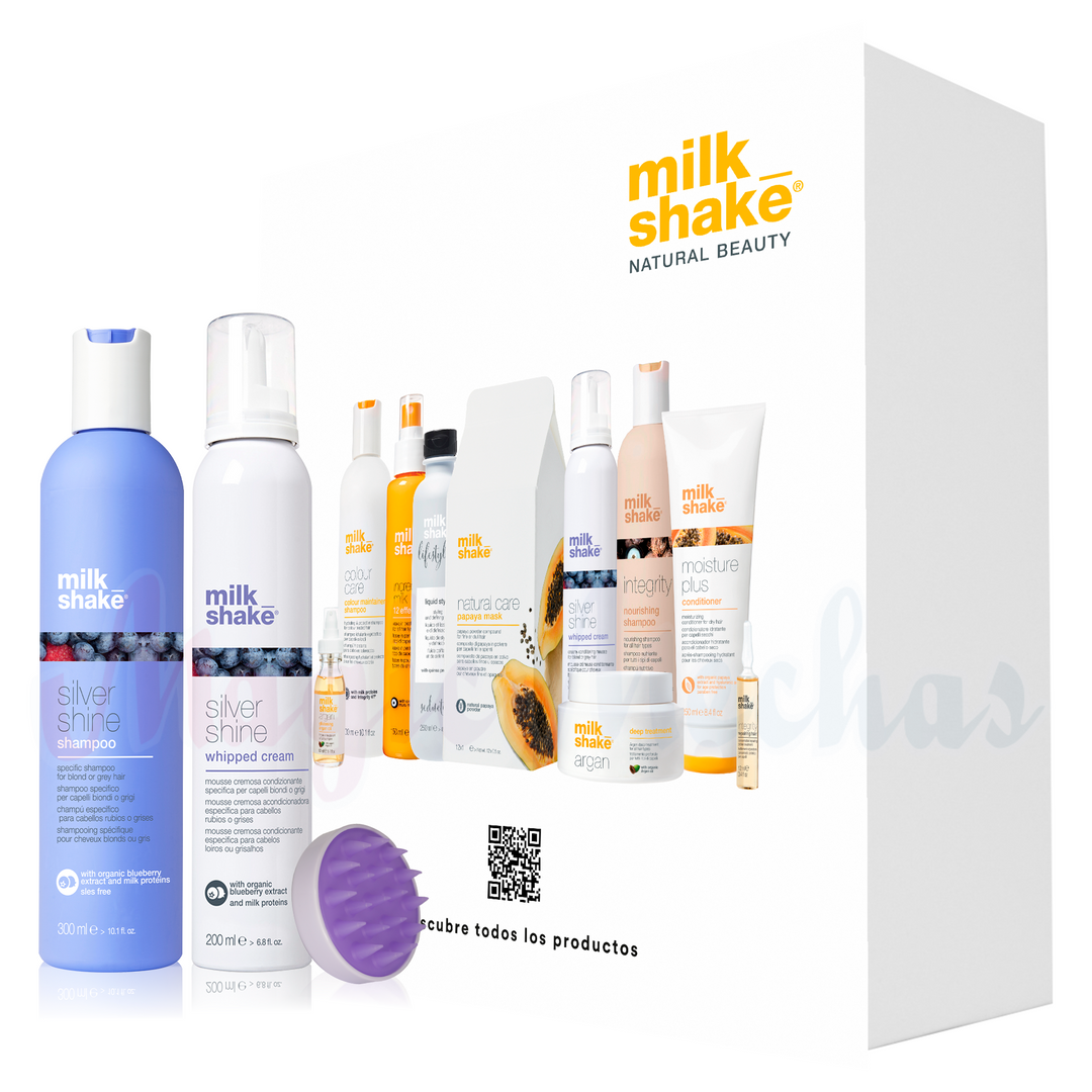 Kit Milk Shake Silver Shine Shampoo + Whipped. Milk Shake
