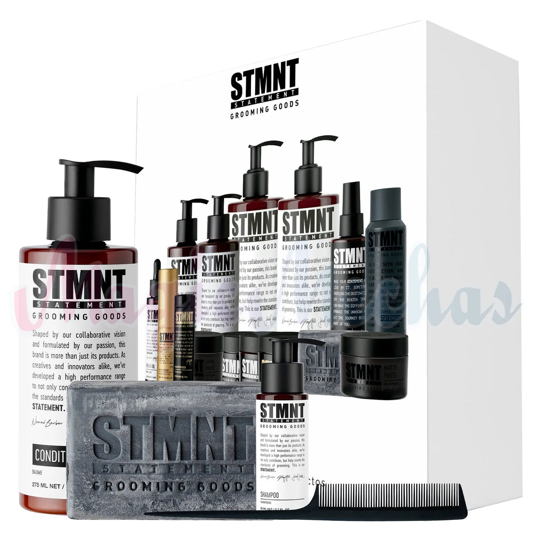Kit STMNT Shampoo Sólido Para Cabello Y Cuerpo + Acondicionador + Obsequios STMNT