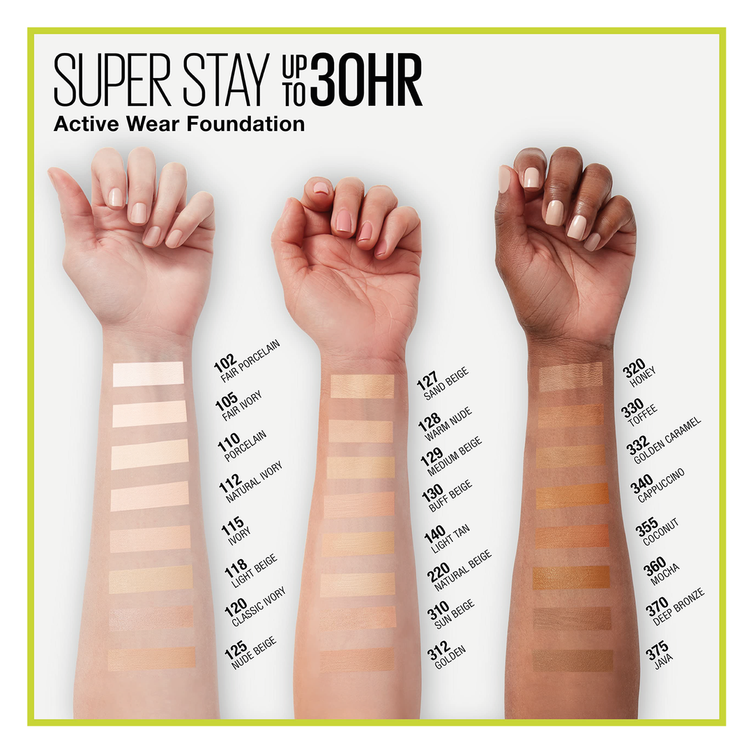 Maybelline Super Stay Active Wear 30h 220 Natural Beige 30 ml