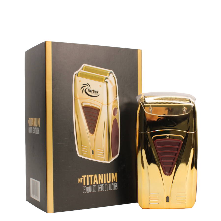 Turbox Afeitadora Profesional NT- Titanium Gold Edition Turbox