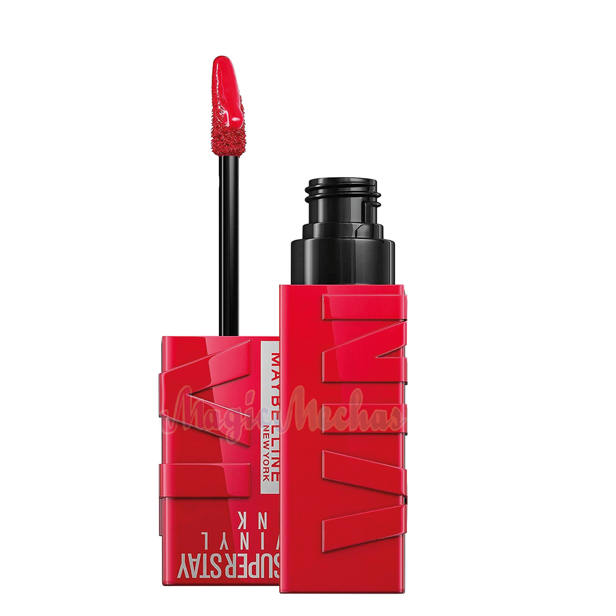 Labial Maybelline Super Stay Vinyl Ink #25 Red Hot Maybelline