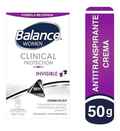 Desodorante Balance Women Clinical Protection Invisible - Magic Mechas