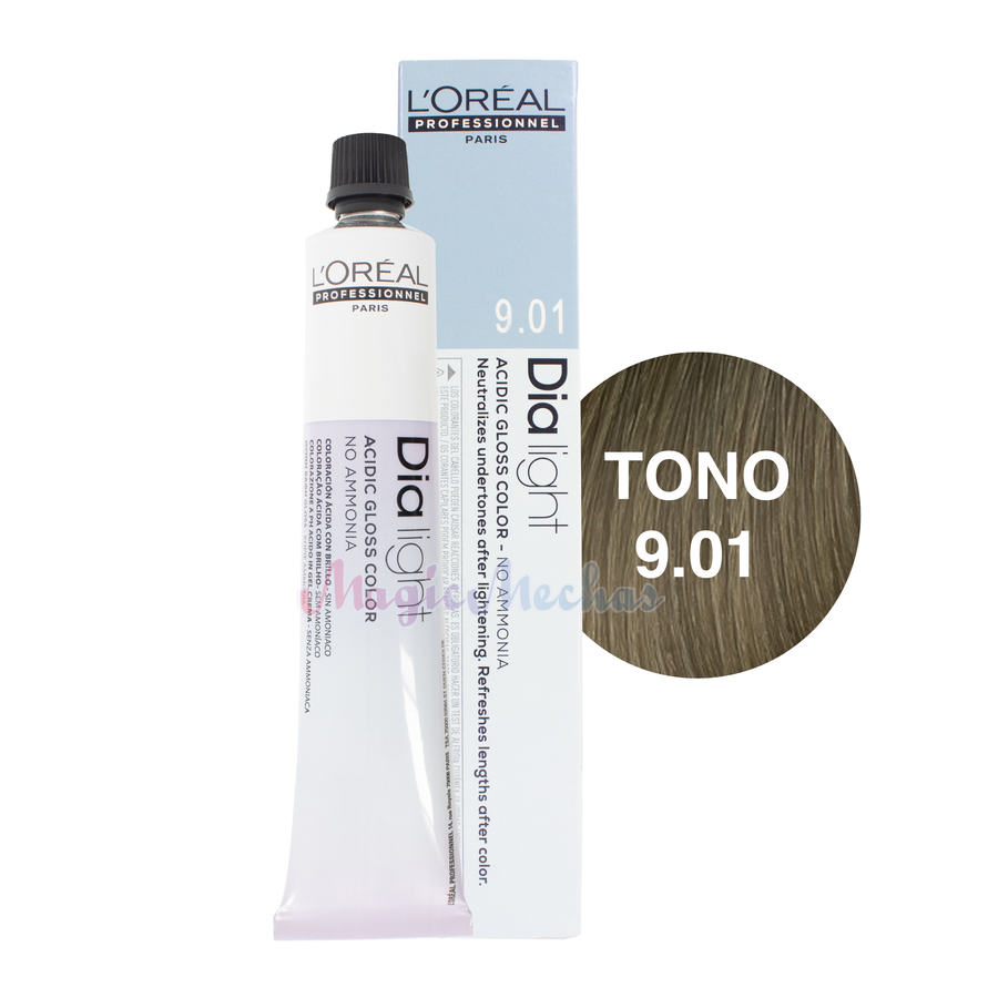 Loreal Dia Light Tinte Tono 9.01 Milkshake Glaseado 50ml. Loreal Profesional