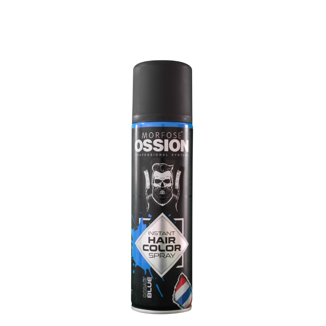 Morfose Ossion Crazy Color Instant Hair Color Spray Coblat Blue 150ml Morfose