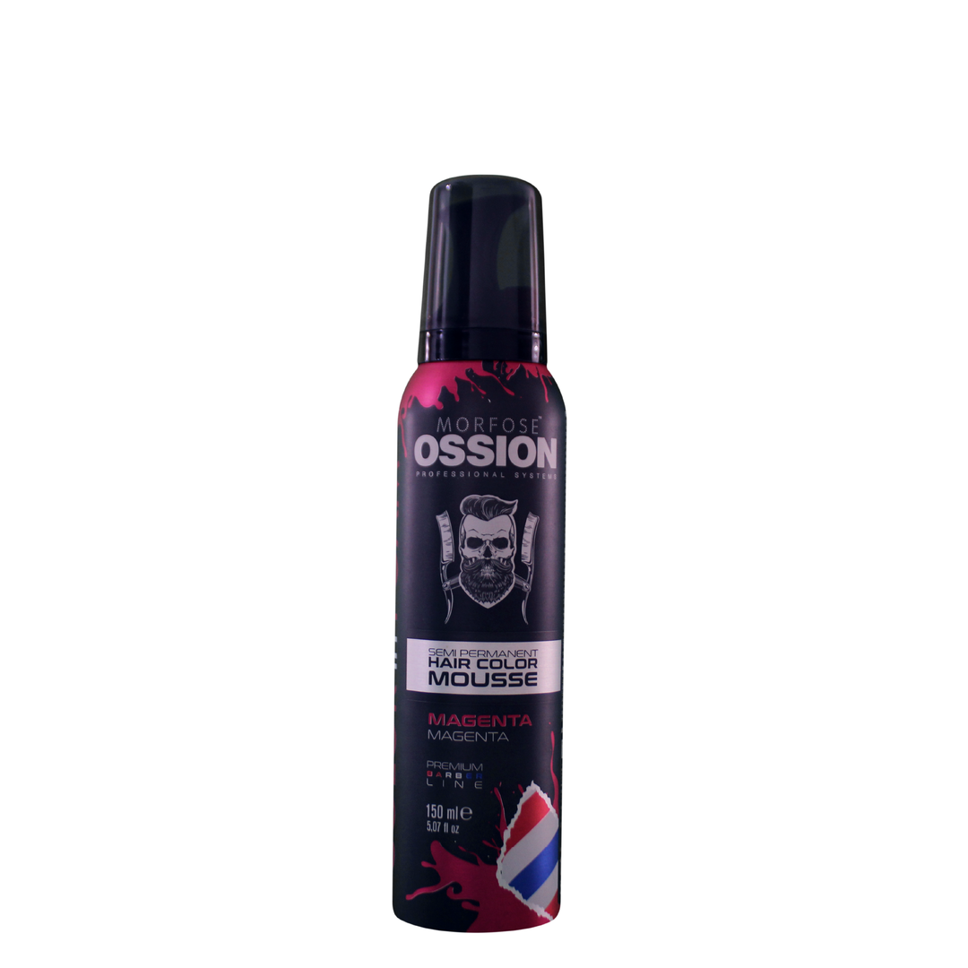 Morfose Ossion Color In Foam Semi Permanent Hair Color Mousse Magenta 150ml Morfose