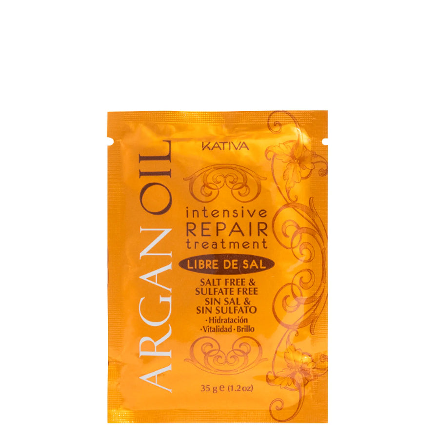 Kativa Sachet Argan Oil Tratamiento De Reparación Intensivo 35mL Kativa