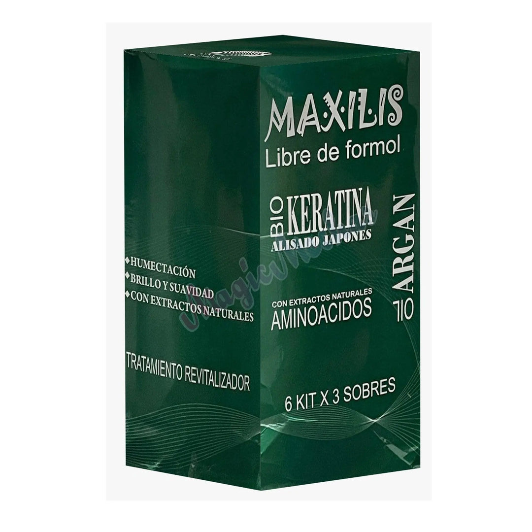 Maxilis Keratina Caja x 6 kit - Magic Mechas