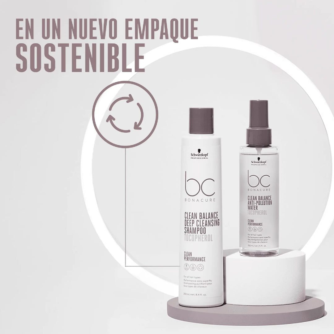 Bonacure Clean Balance Shampoo 1000mL - Magic Mechas