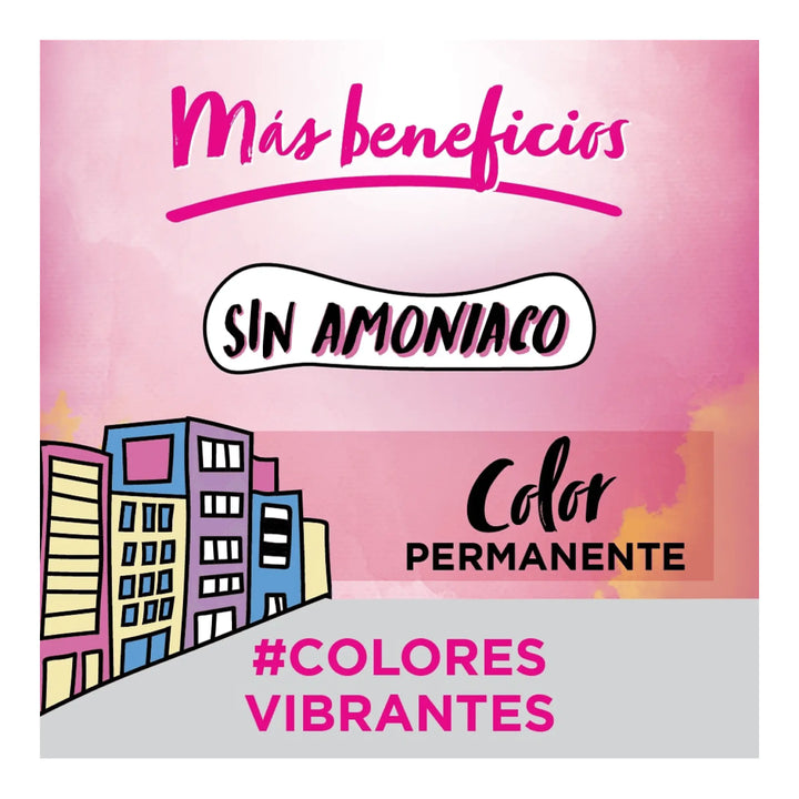 Palette Perfect Gloss Sin Amoniaco 389 Cereza Profundo - Magic Mechas