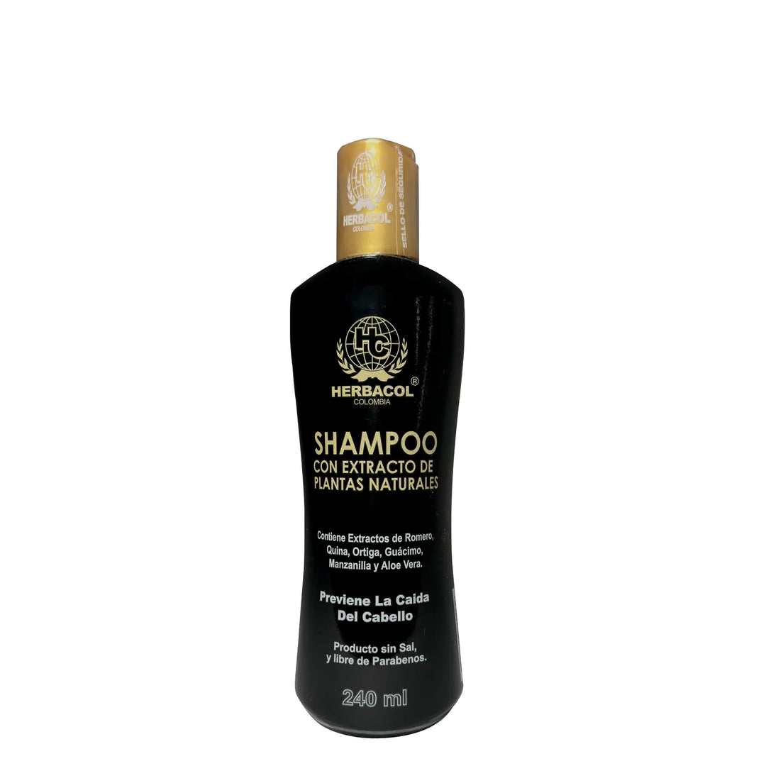 Herbacol Shampoo Con Extractos De Plantas Naturales 240mL Herbacol
