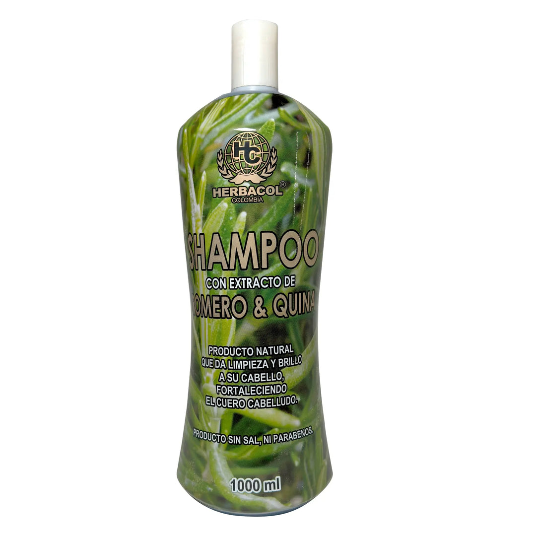 Herbacol Shampoo Romero y Quina 1000mL Herbacol