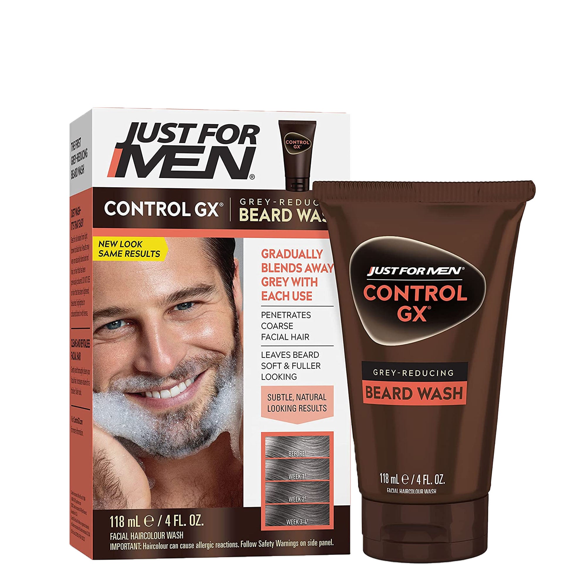 Just For Men - Control Gx Shampo Para Barba 118ml Just For men
