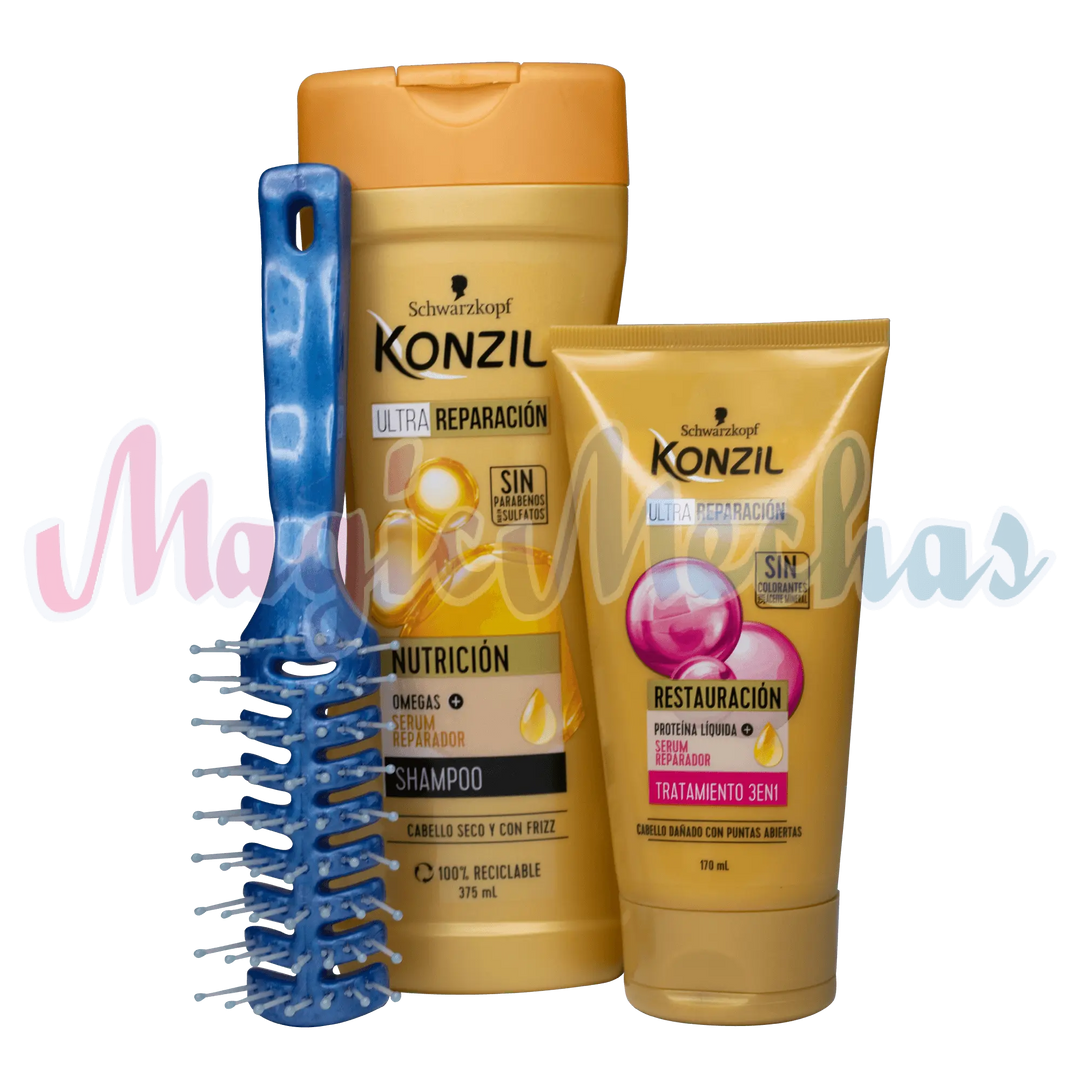 Kit Konzil Shampoo + Tratamiento 3 en 1 - Magic Mechas
