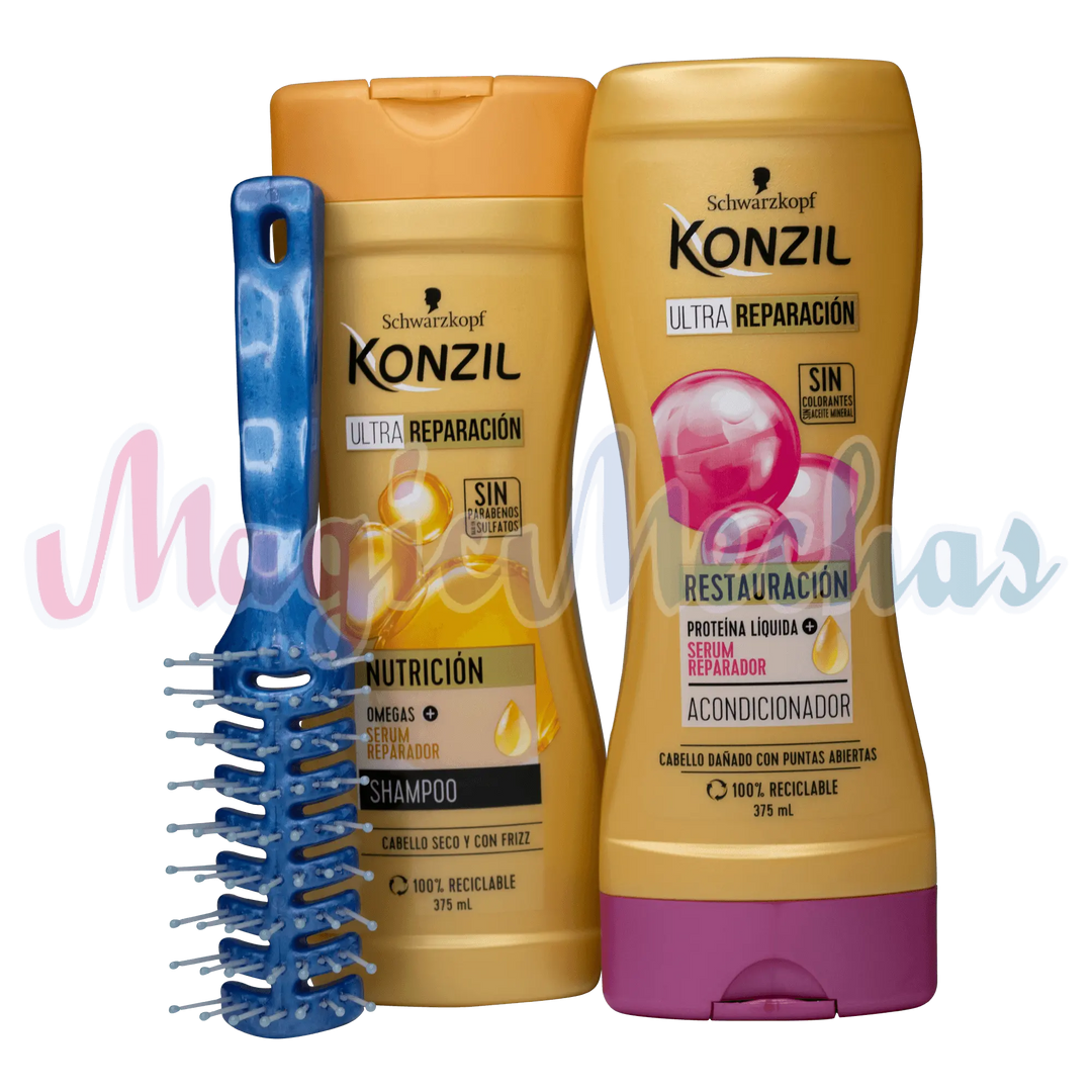 Kit Konzil Shampoo + Acondicionador - Magic Mechas