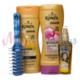 Kit Konzil Shampoo + Acondicionador + Aceite de Argan - Magic Mechas