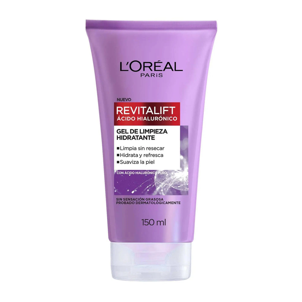 Loreal Revitalift Gel Limpiador Hidratante Ácido Hialurónico 100ml - Magic Mechas