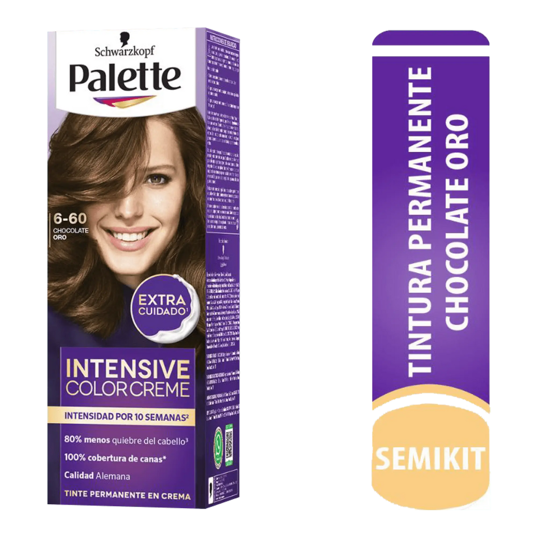 Palette Intensive Color Creme Permanente 6-60 Chocolate Oro - Magic Mechas