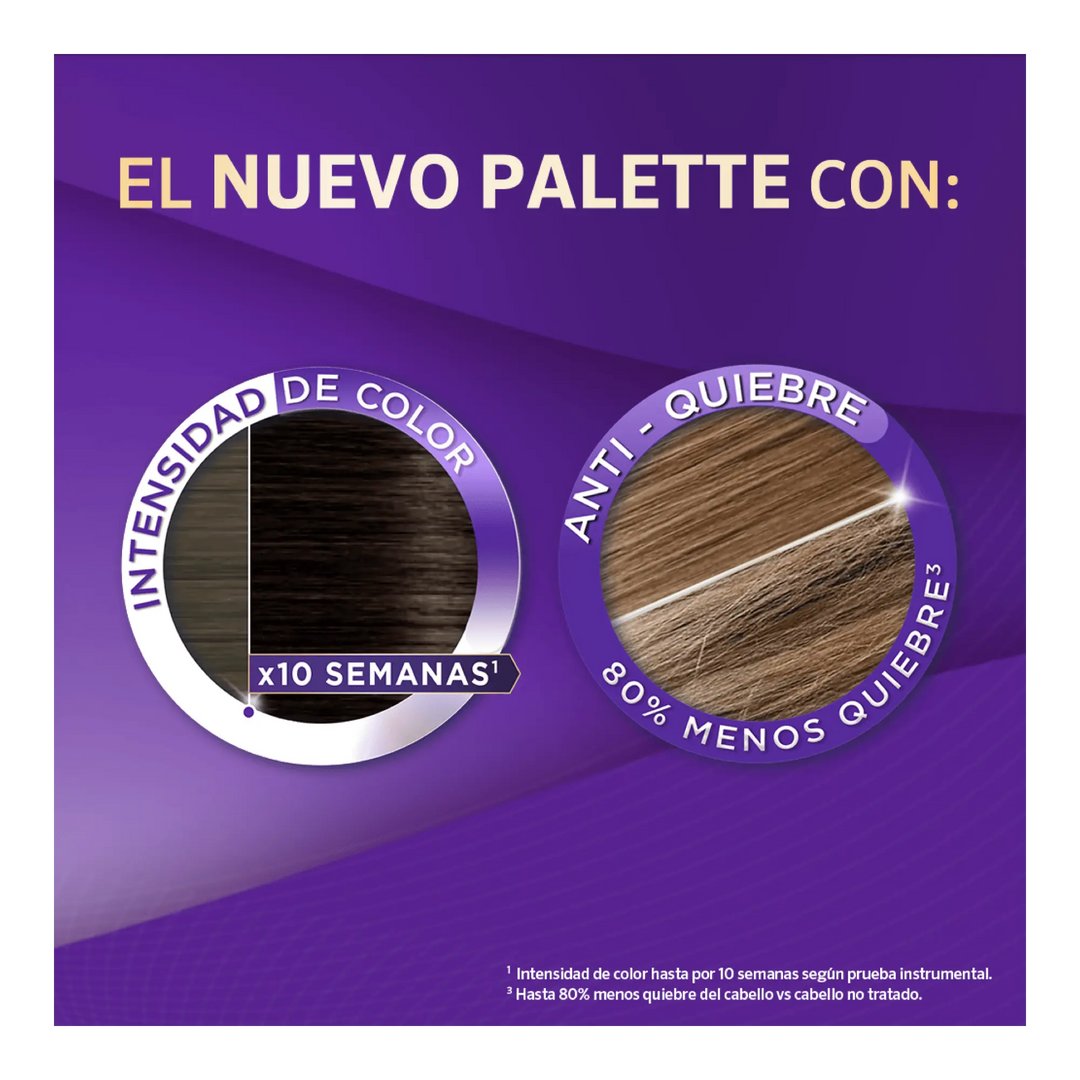Palette Intensive Color Creme Permanente 4-88 Castaño Rojizo - Magic Mechas