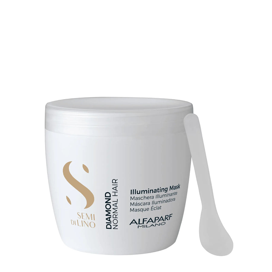 Alfaparf Semi Di Lino Diamond Normal Hair Mascarilla Iluminadora 500mL - Magic Mechas
