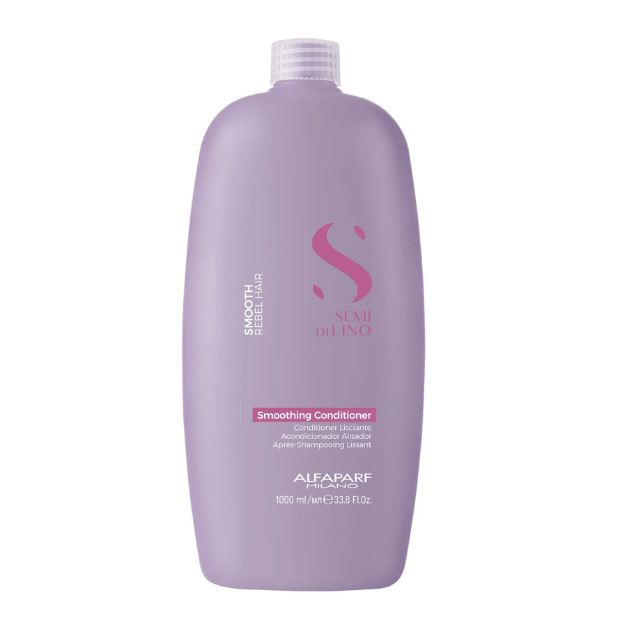 Alfaparf Semi De Lino Smooth Rebel Hair Acondicionador Alisador 1000mL - Magic Mechas