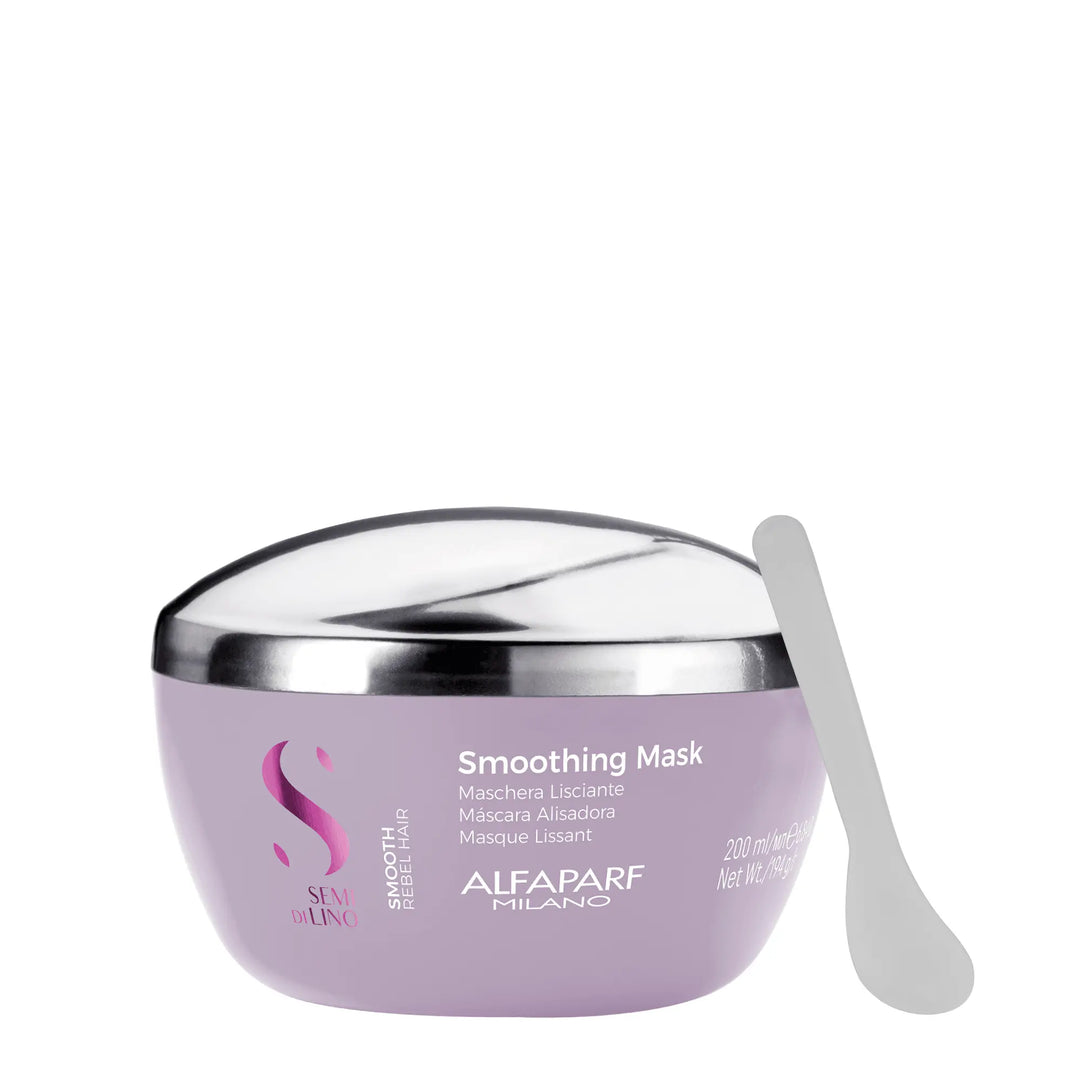 Alfaparf Semi Di Lino Smooth Rebel Hair Mascarilla Alisadora 200mL - Magic Mechas