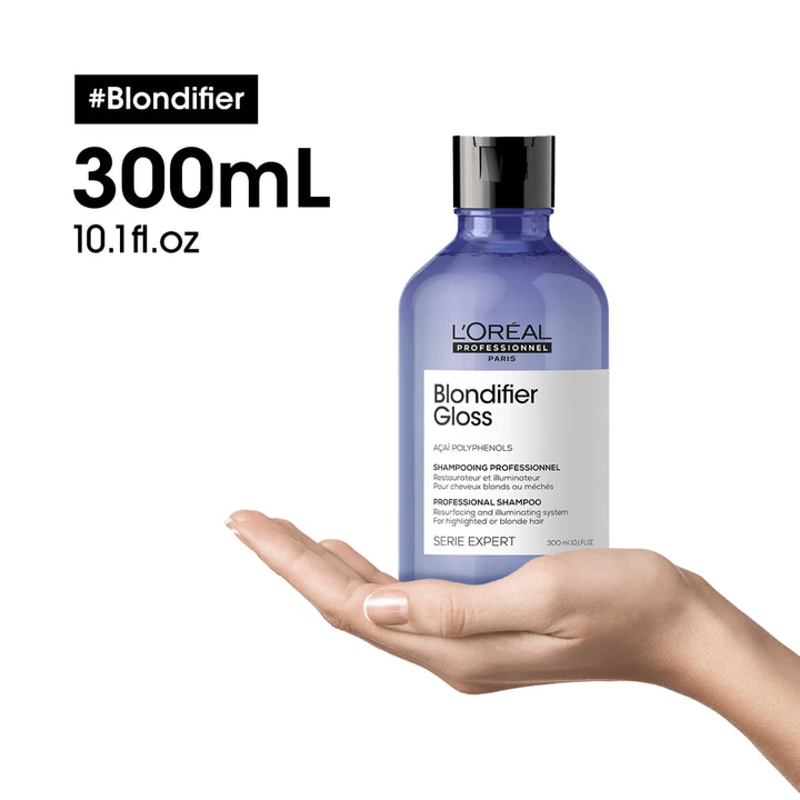 Serie Expert Blondifier Gloss Shampoo 300mL - Magic Mechas