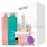 Kit Tec Italy Post Color Shampoo + Acondicionador Hi Moisturizing + Mascarilla Rojo + Obsequio. Tec Italy