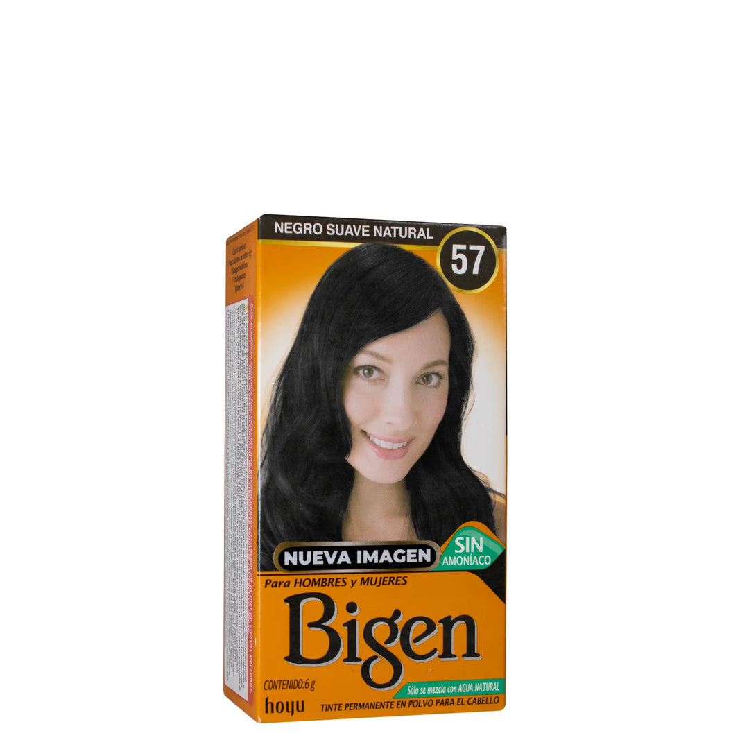 Tinte Bigen 57 Negro Suave Natural 6g Bigen