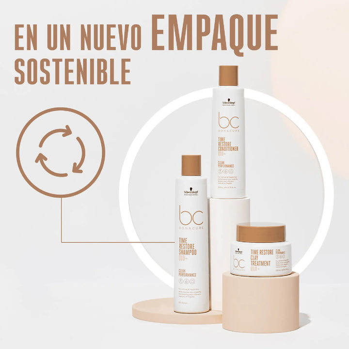 Bonacure Time Restore Q10 Tratamiento 500mL - Magic Mechas