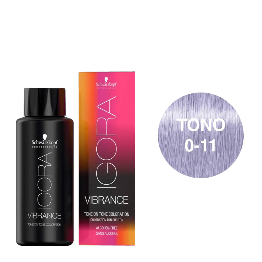 Igora Vibrance Tono 0-11 Concentrado Ceniza 60mL - Magic Mechas