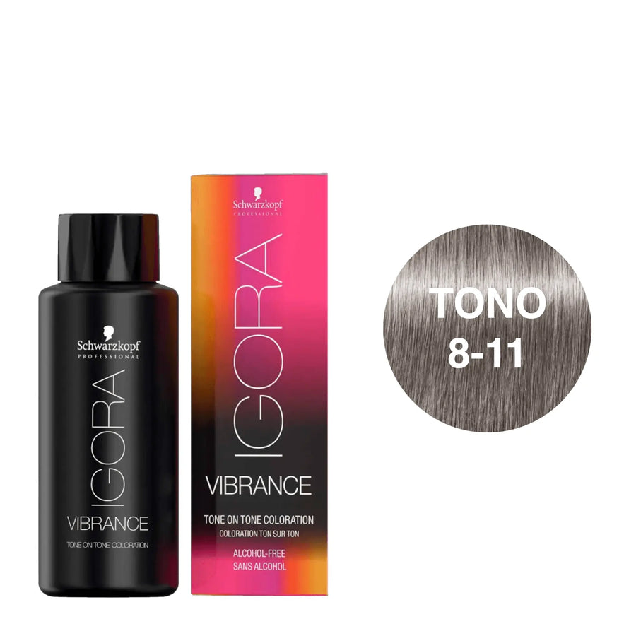 Igora Vibrance 8-11 Rubio Claro Ceniza Intenso 60mL - Magic Mechas