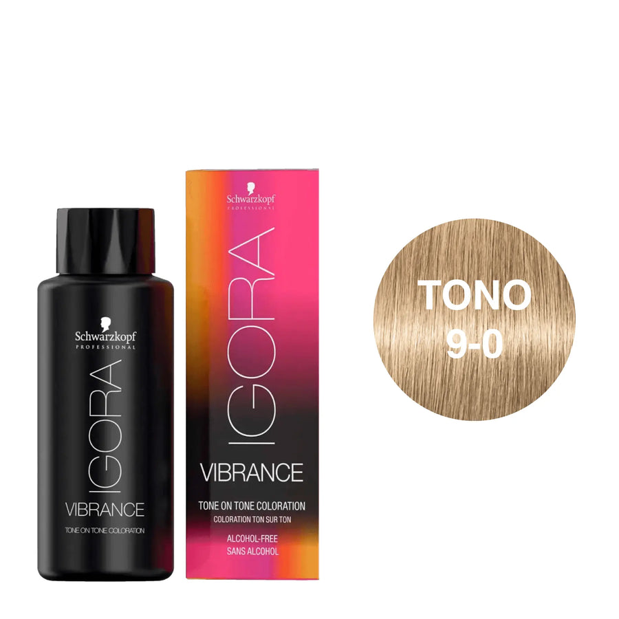 Igora Vibrance Tono 9-0 Rubio Muy Claro Natural 60mL - Magic Mechas