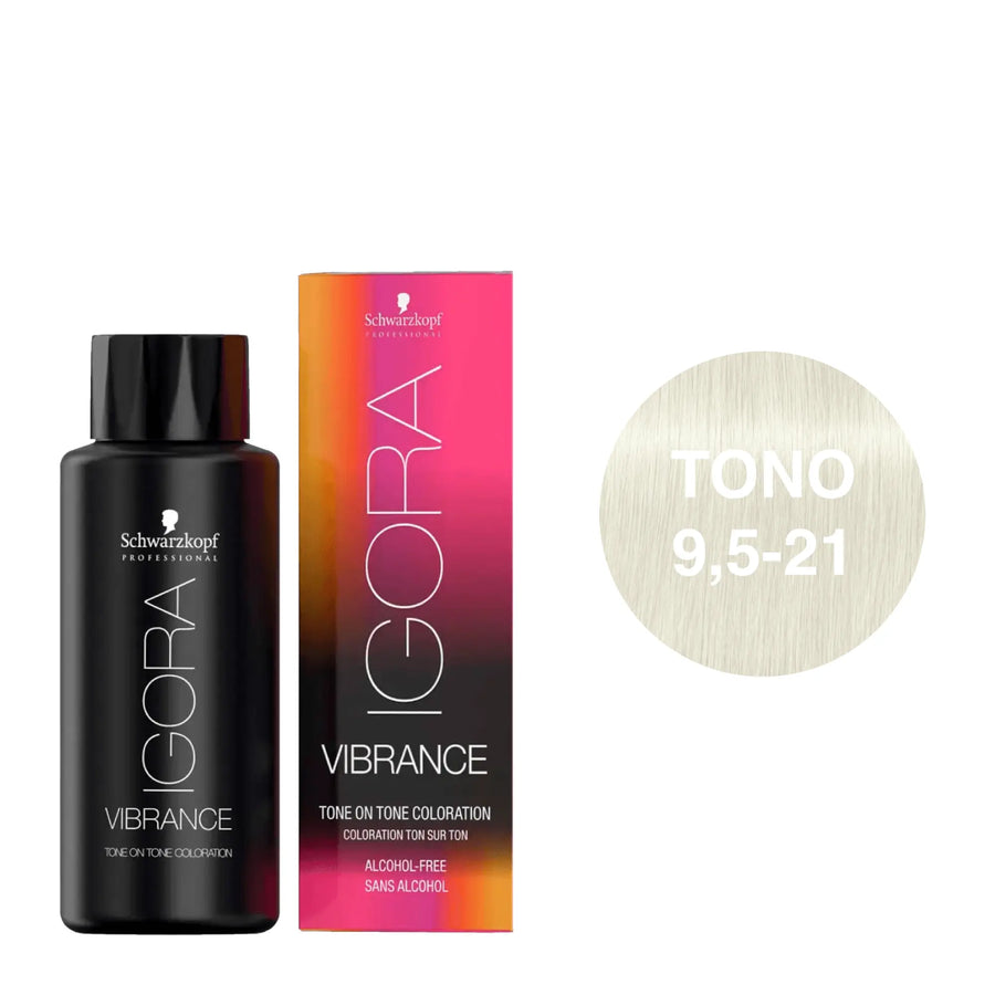 Igora Vibrance Tono 9,5-21 Tonalizador Humo Ceniza 60mL - Magic Mechas