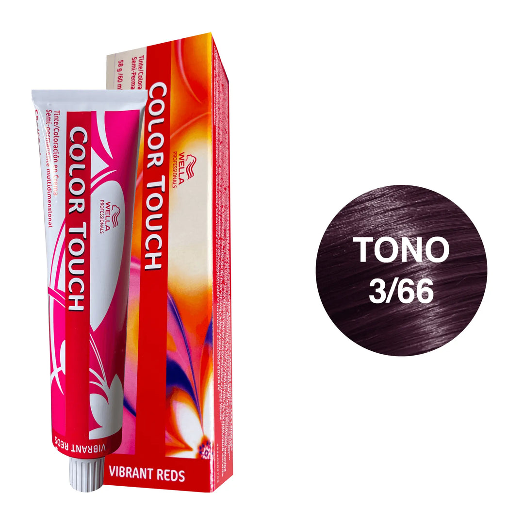 Tinte Wella Color Touch Tono 3/66 60ml - Magic Mechas