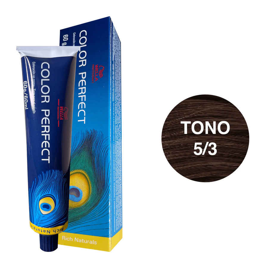 Tinte Wella Color Perfect Tono 5/3 60ml - Magic Mechas