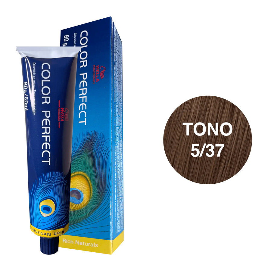 Tinte Wella Color Perfect Tono 5/37 60ml - Magic Mechas