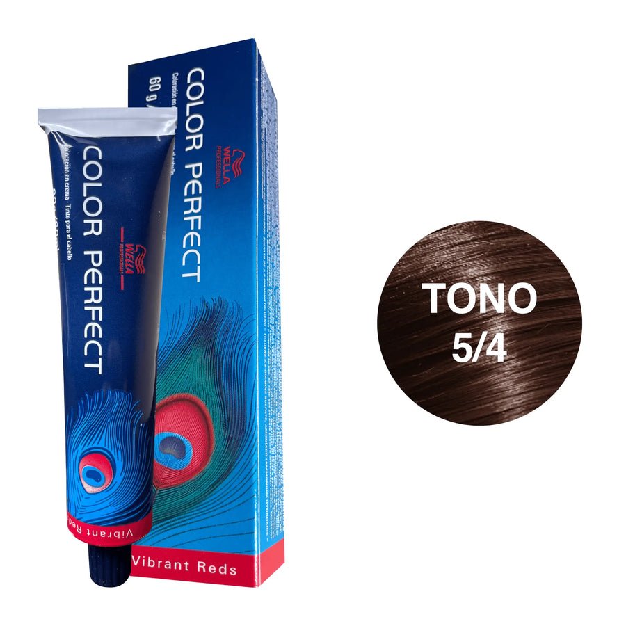 Tinte Wella Color Perfect Tono 5/4 60ml - Magic Mechas