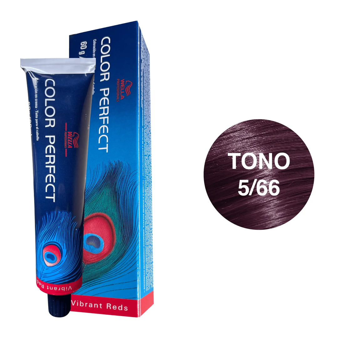 Tinte Wella Color Perfect Tono 5/66 60ml - Magic Mechas