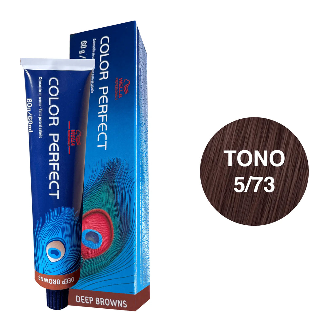 Tinte Wella Color Perfect Tono 5/73 60ml - Magic Mechas