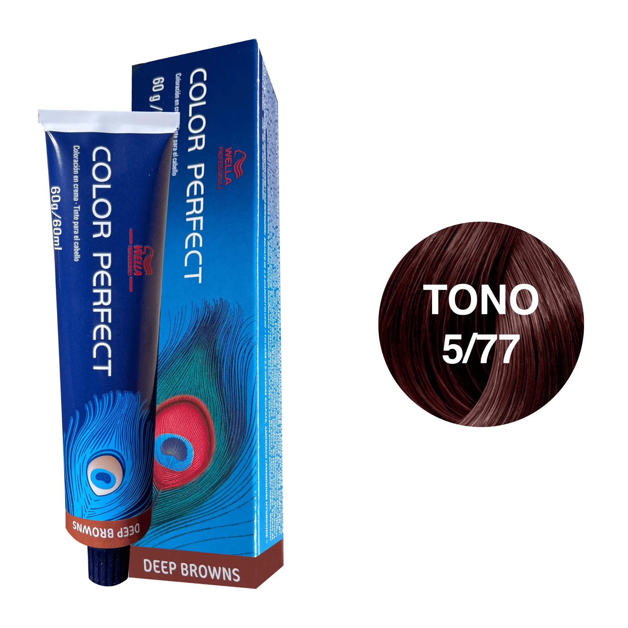Tinte Wella Color Perfect Tono 5/77 60ml - Magic Mechas