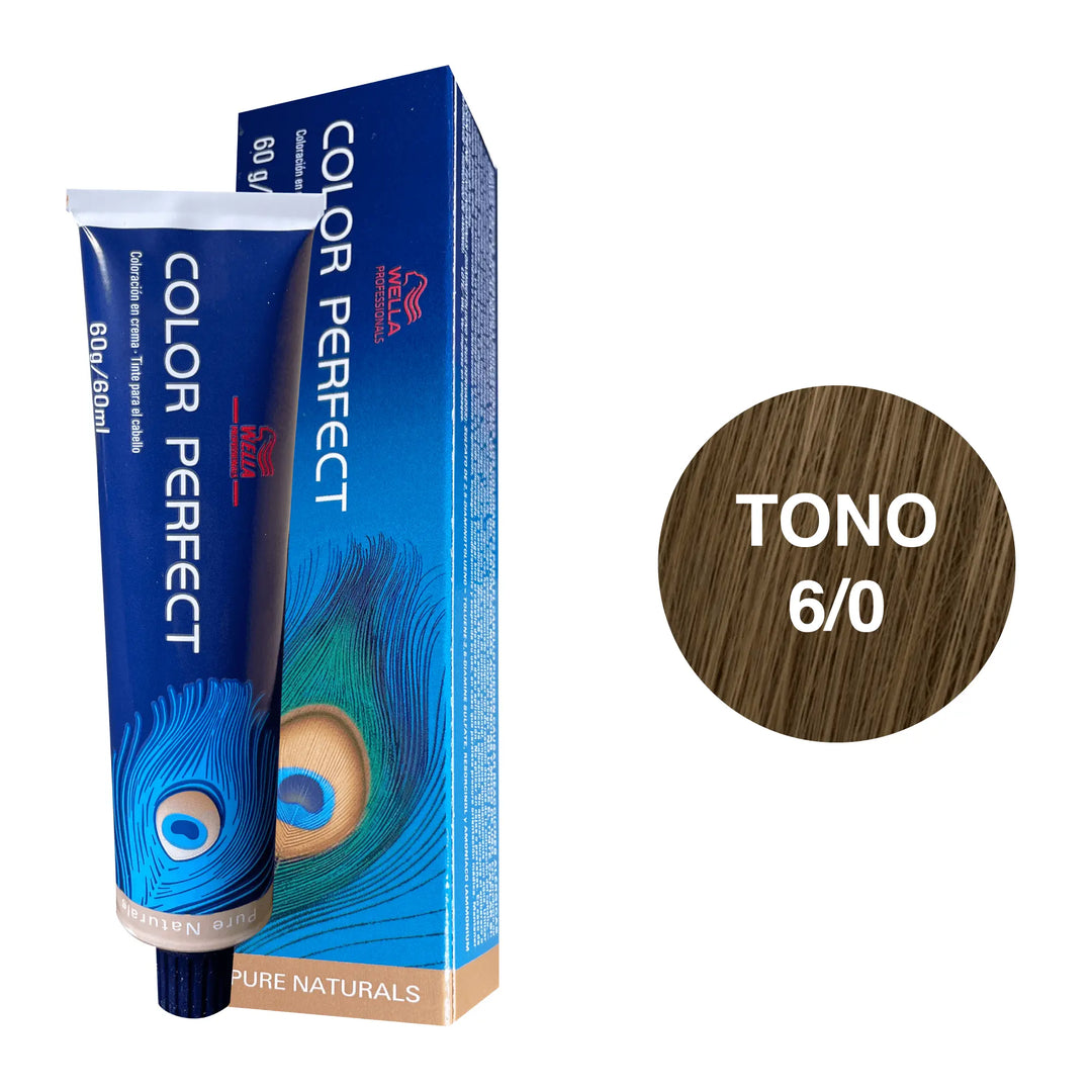 Tinte Wella Color Perfect Tono 6/0 60ml - Magic Mechas