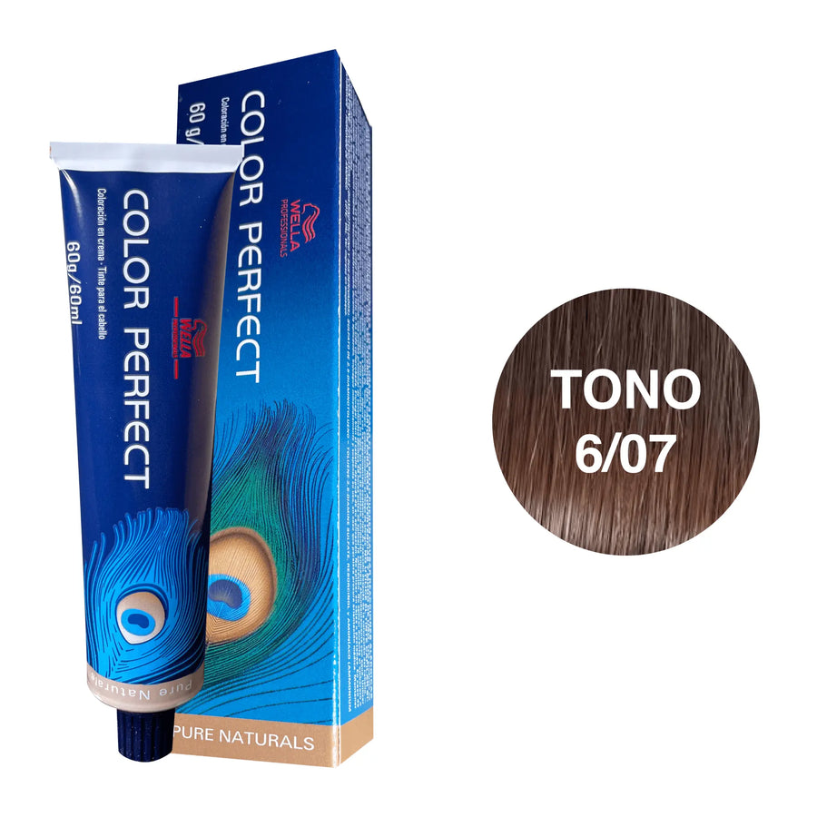 Tinte Wella Color Perfect Tono 6/07 60ml - Magic Mechas