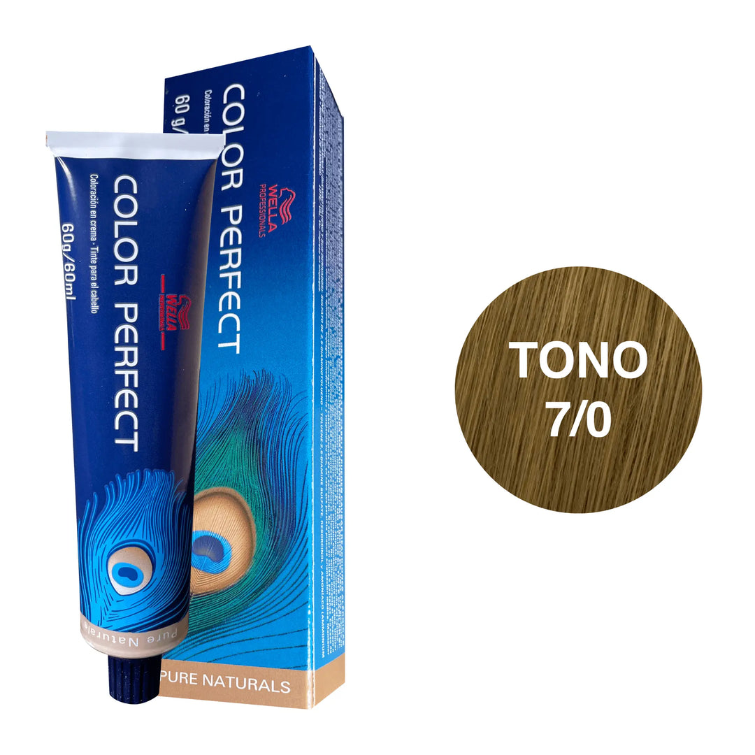 Tinte Wella Color Perfect Tono 7/0 60ml - Magic Mechas