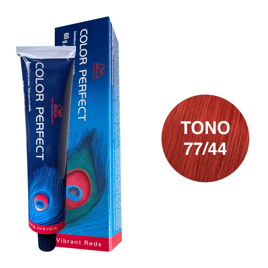 Tinte Wella Color Perfect Tono 77/45 60ml - Magic Mechas