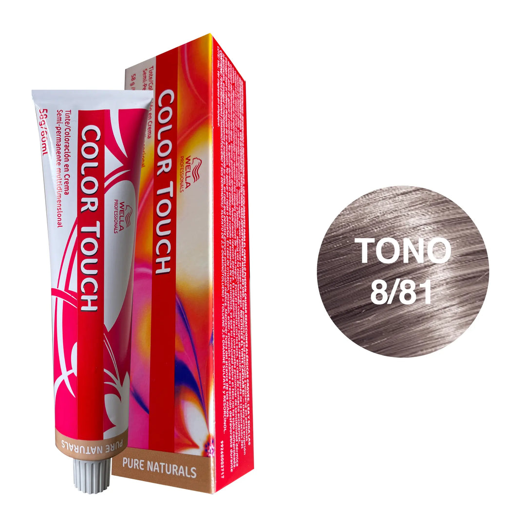 Tinte Wella Color Touch Tono 8/81 60ml Wella